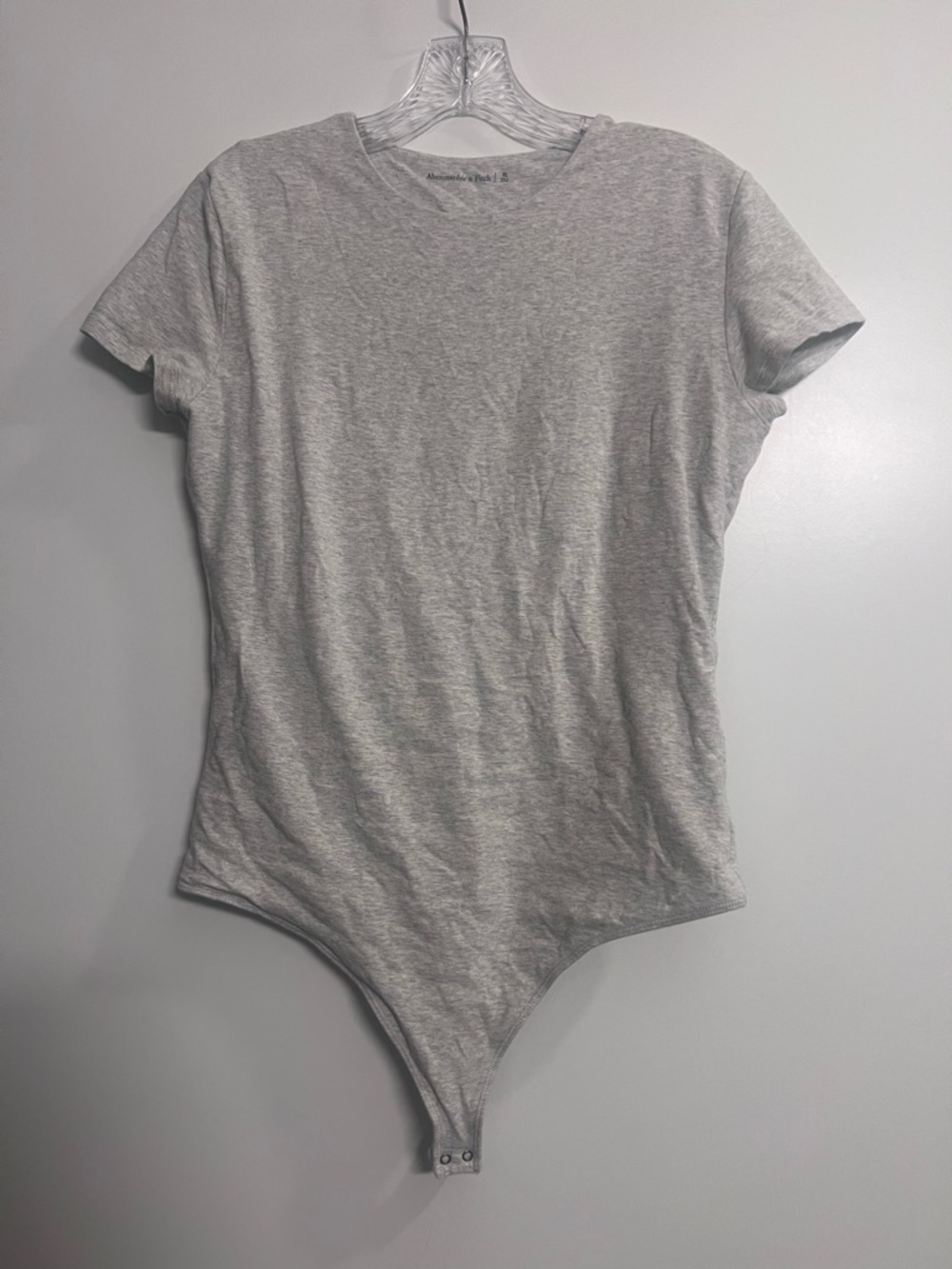 Abercrombie and Fitch gray bodysuit
